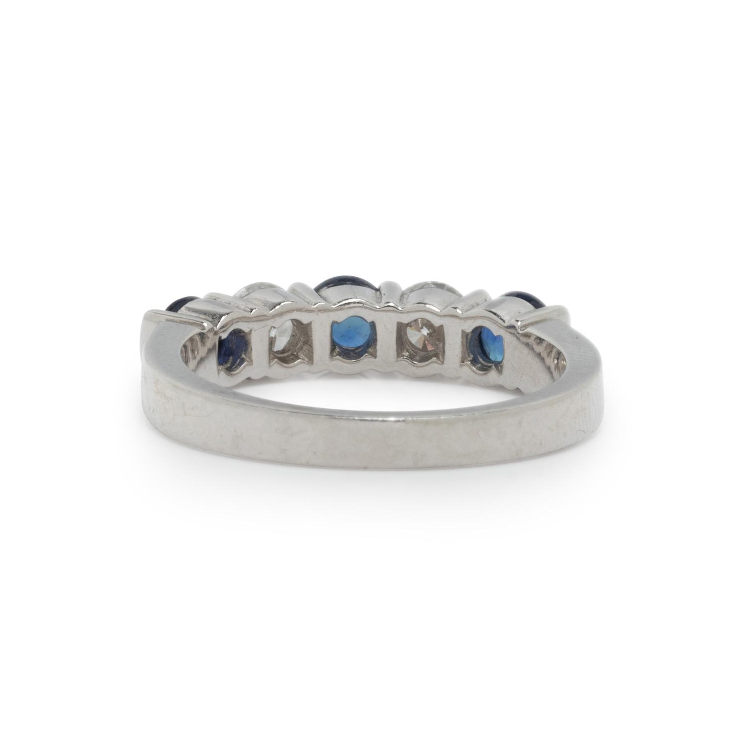 TIFFANY & CO., SAPPHIRE AND DIAMOND RING