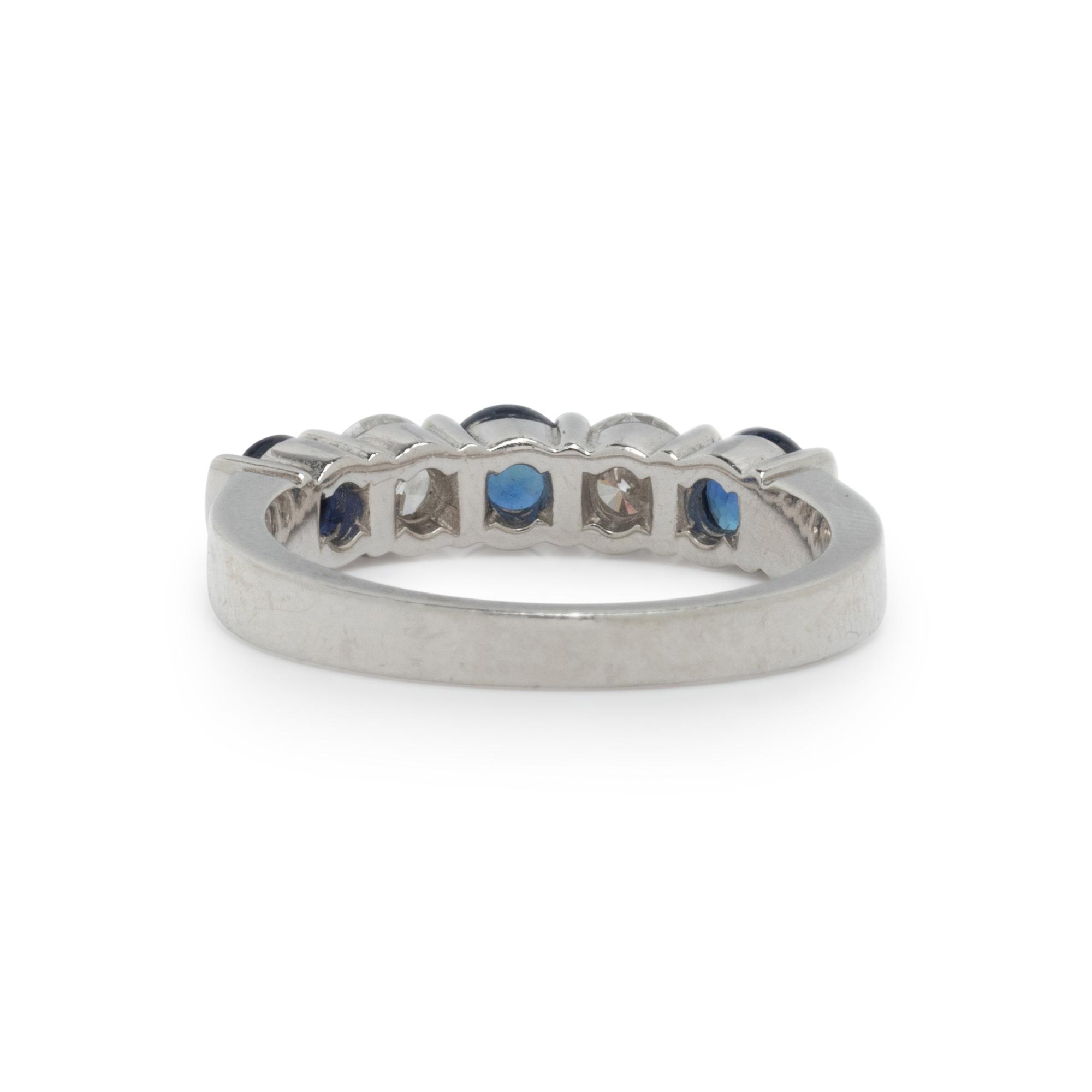 TIFFANY & CO., SAPPHIRE AND DIAMOND RING