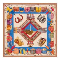 Three Hermès 70cm Cotton Scarf, 1990-2000s