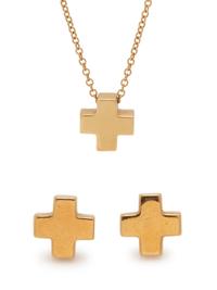 TIFFANY & CO., YELLOW GOLD SET