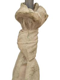Pair of Trompe l'Oeil Draped Table Lamps, c. 1980