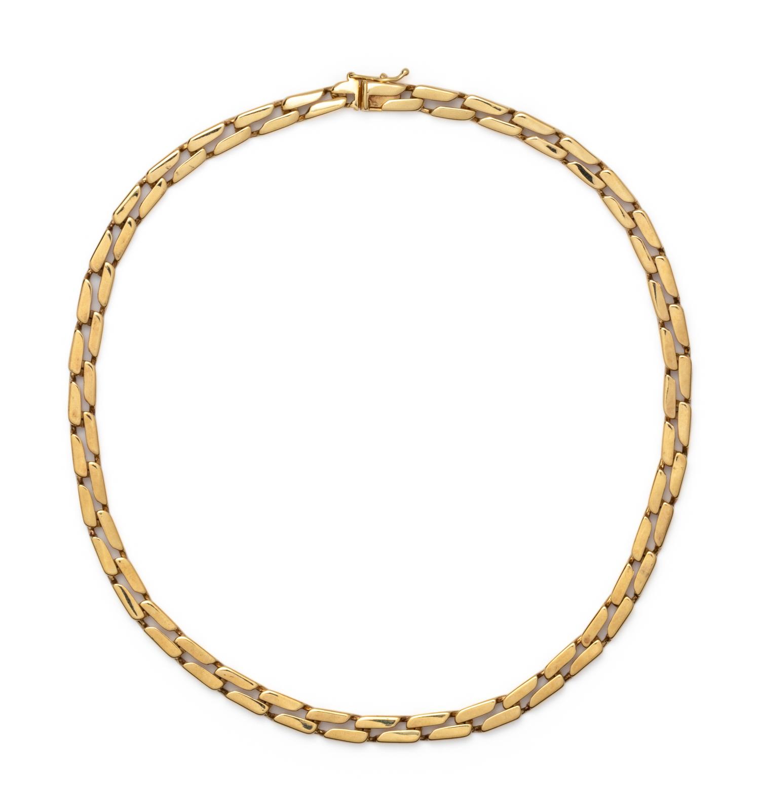 YELLOW GOLD NECKLACE