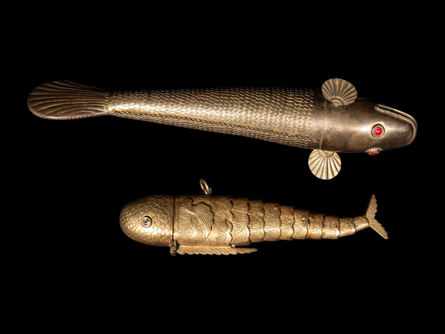 Five Japanese Carp-Form Articles