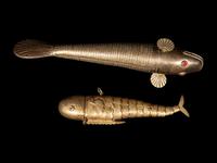 Five Japanese Carp-Form Articles