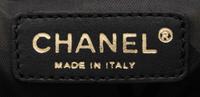 Chanel, Wild Stitch Black Leather Tote Bag