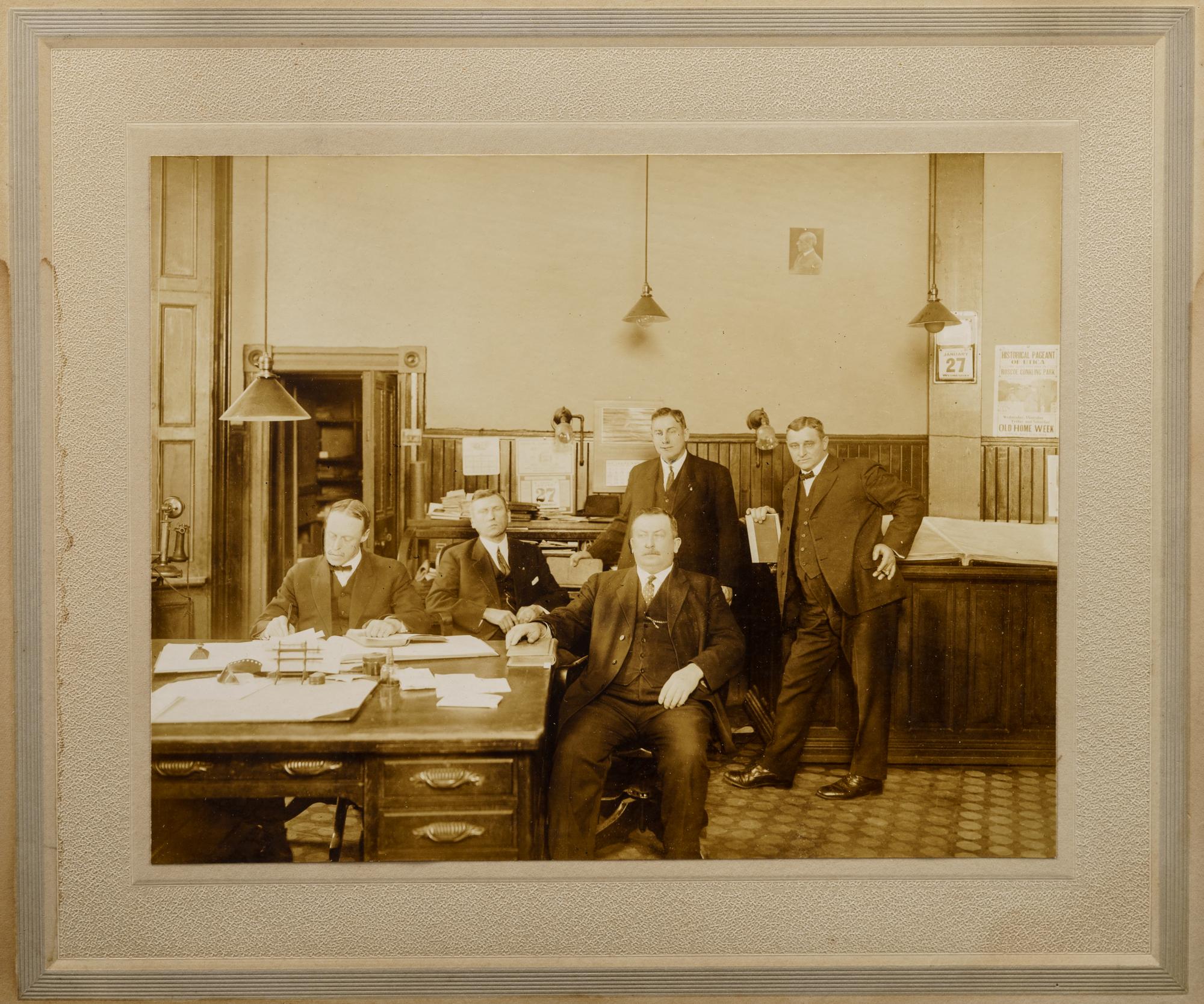 Nine Antique Occupational Photographs