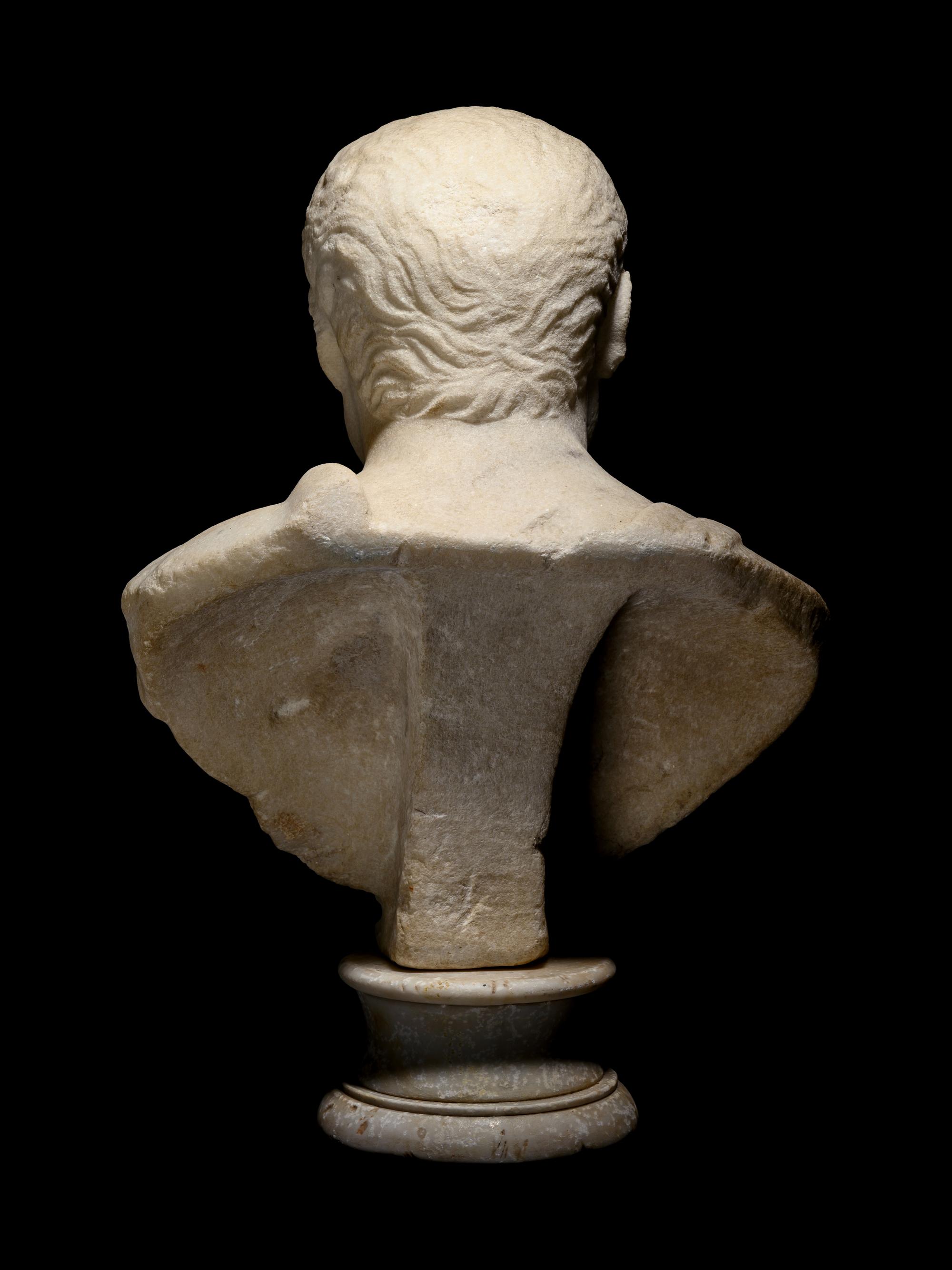 A Roman Marble Portrait Bust of a General