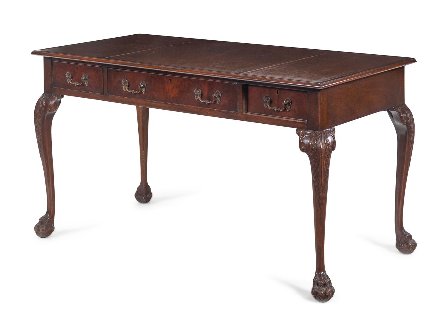 A George II Style Mahogany Writing Table