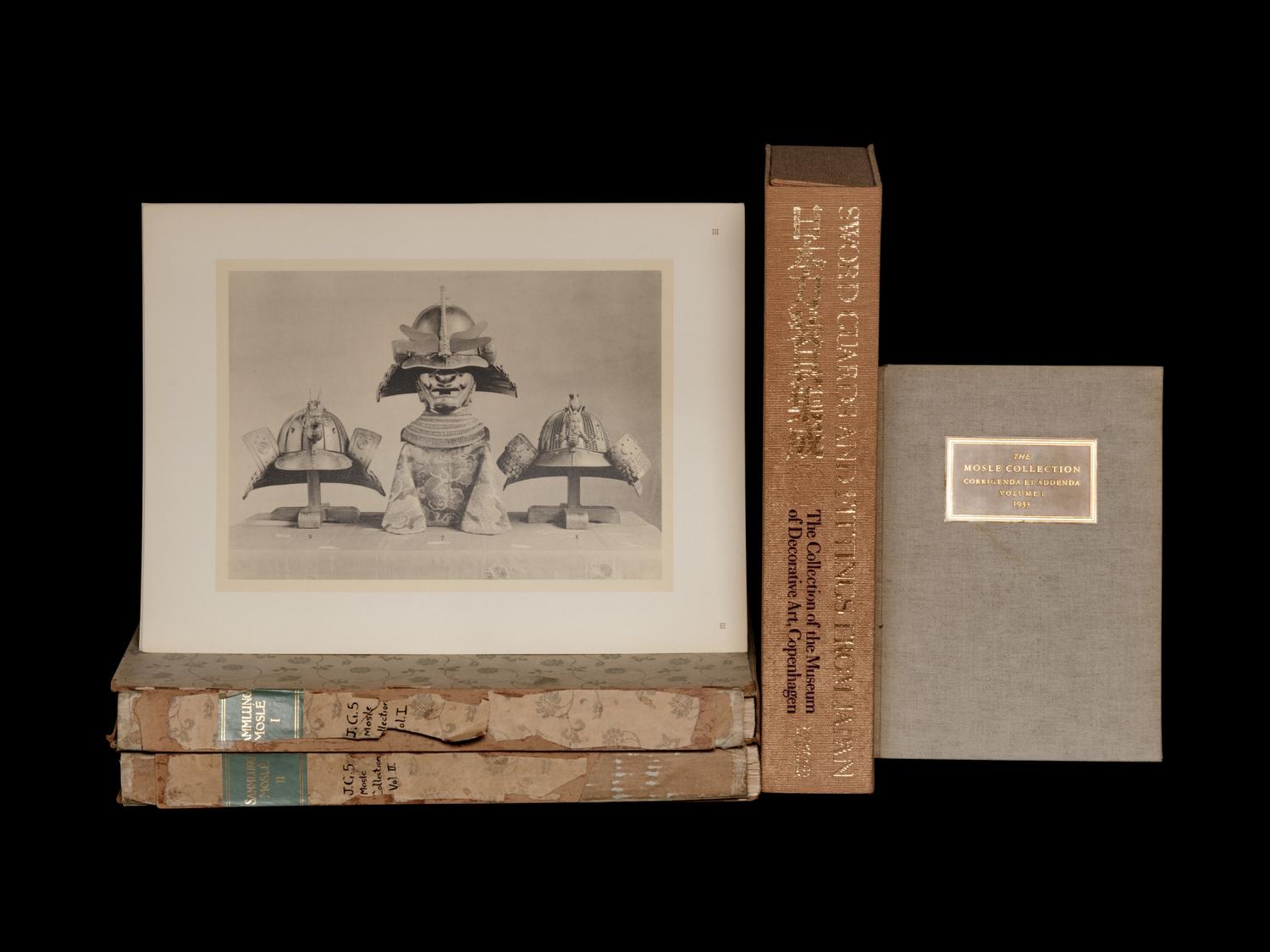 [JAPANESE ARMS] Three works about Japanese swords and weaponry, comprising: