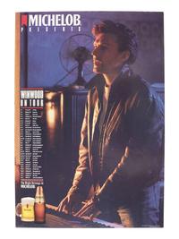 [MUSIC] -- [POSTERS]. A group of concert posters promoting Bruce Springsteen and the E Street Band and Steve Winwood.