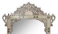 A Levantine Mother-of-Pearl Inlaid Mirror