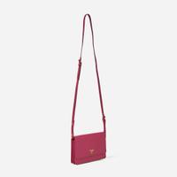 A Pink Prada Wallet Crossbody Purse Prada