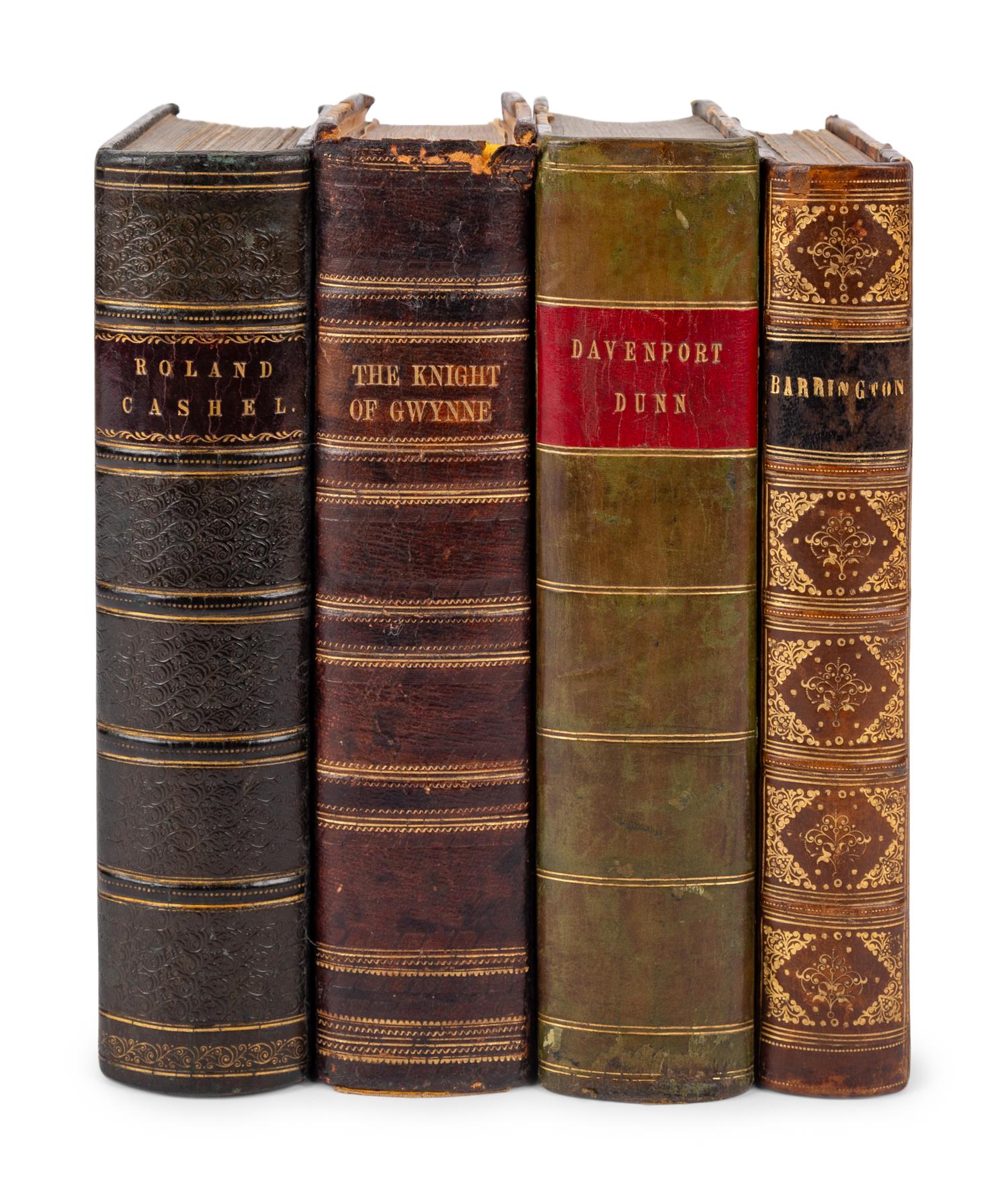 LEVER, Charles (1806-1872). A group of 8 works, comprising: