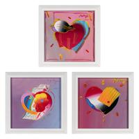 Heart Series, 1992 (a group of three works)