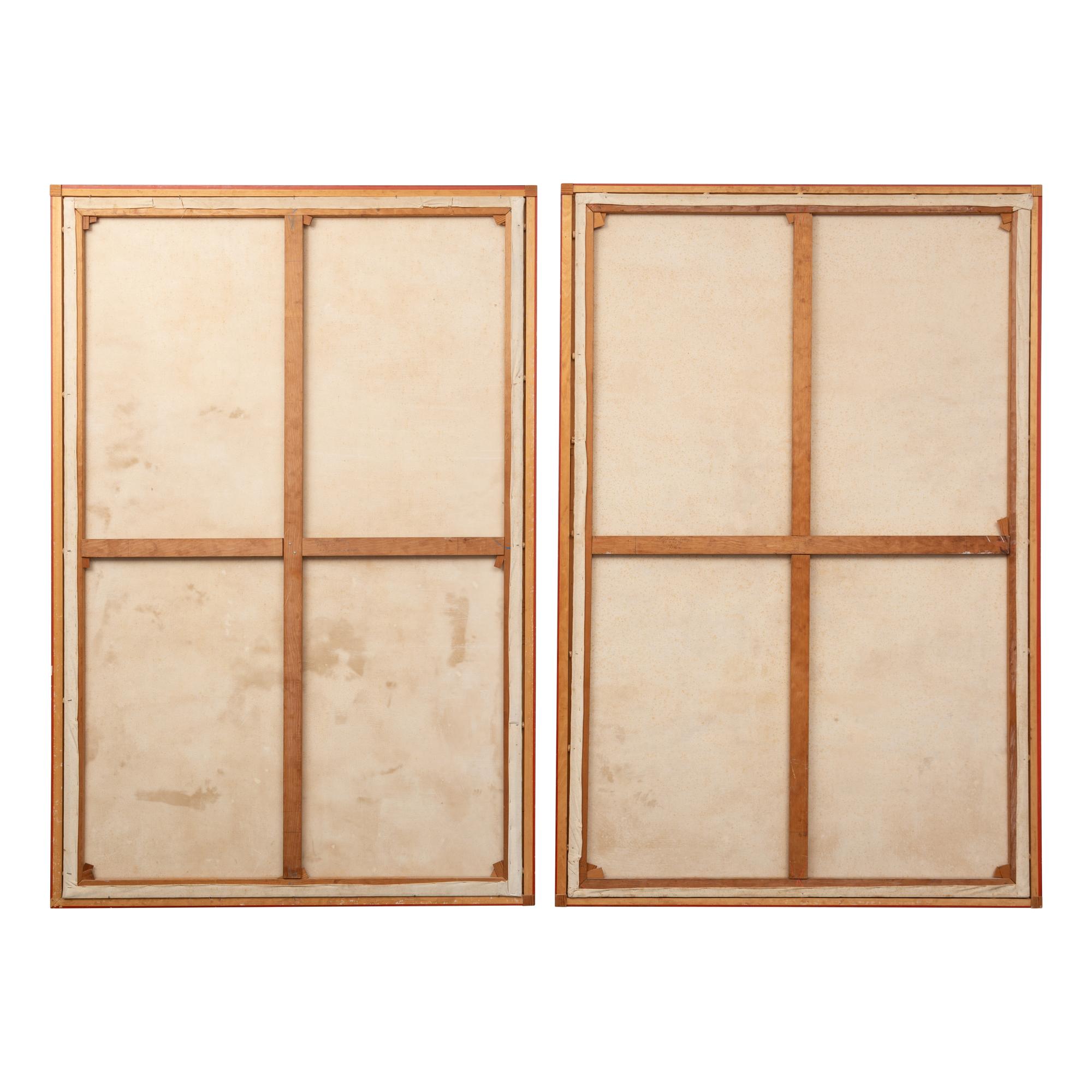 Two French Allegorical Panels