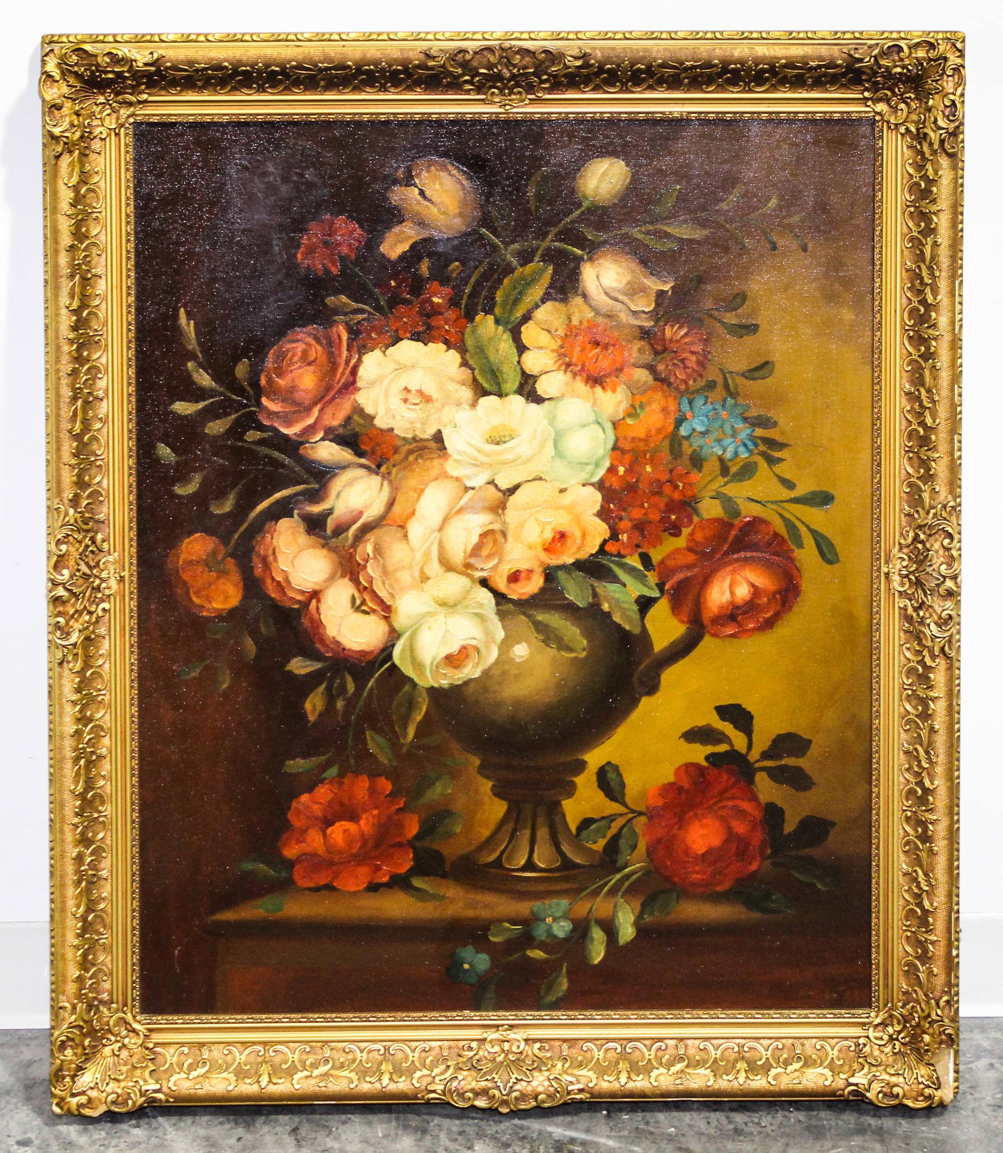 F. Holster, (20th century), Floral Still Life