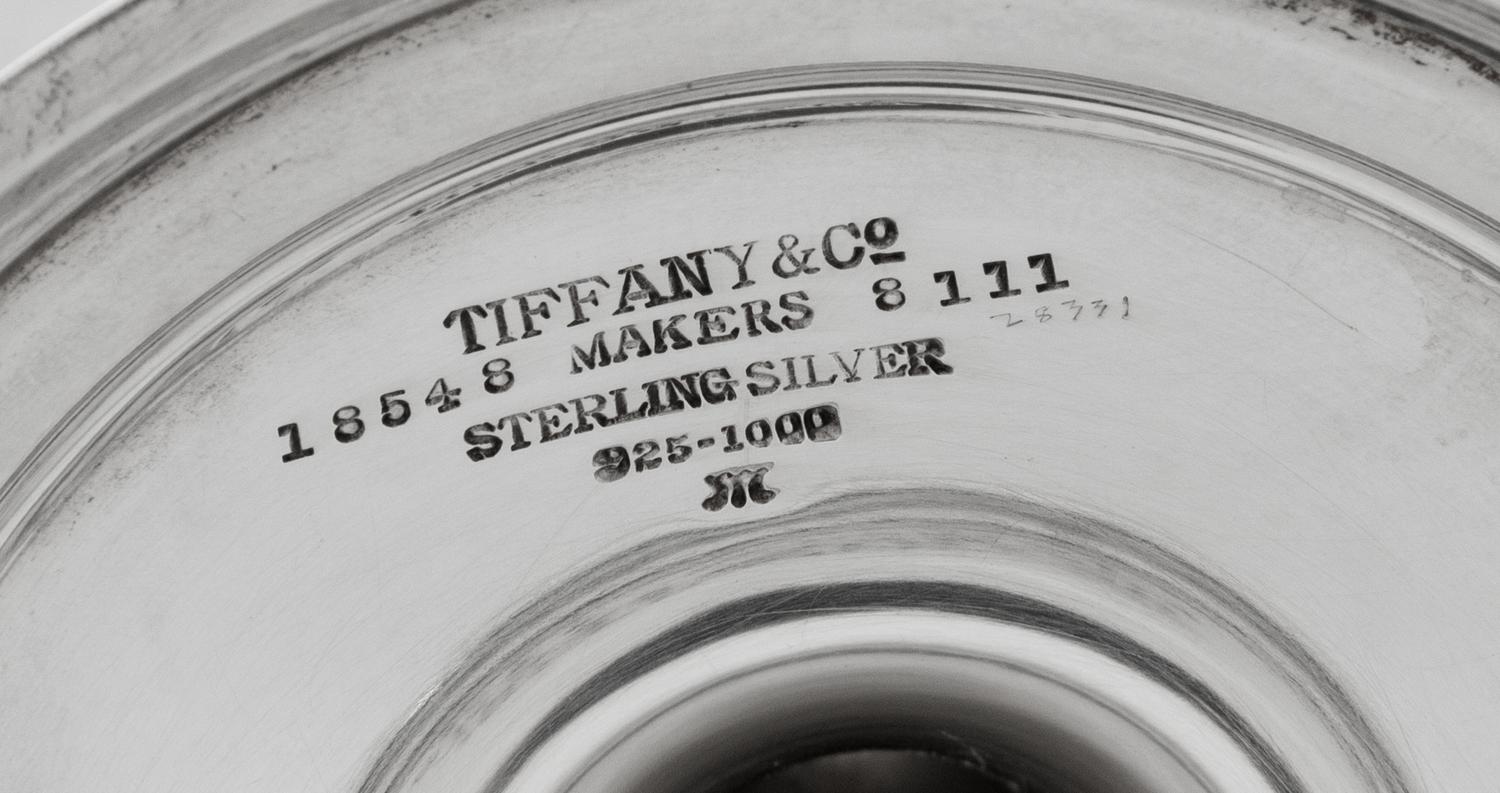 A Pair of Tiffany & Co. Silver Goblets