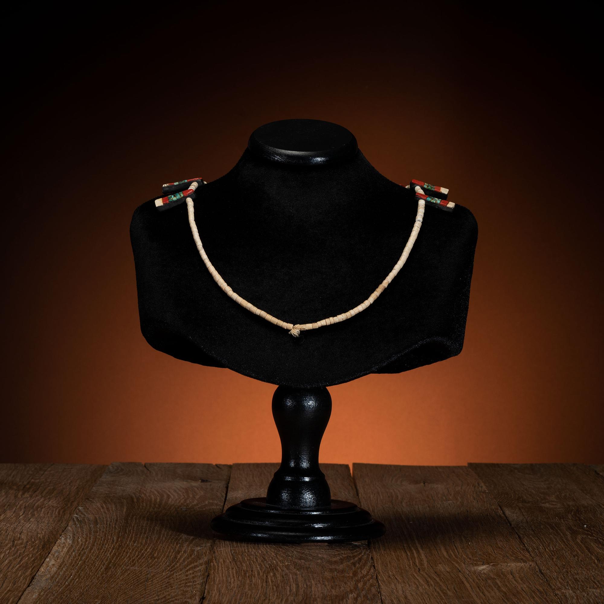 Kewa Depression Era Thunderbird Necklaces, Pair