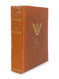 LAWRENCE, Thomas Edward (1888-1935). Seven Pillars of Wisdom . London: Jonathan Cape, 1935.