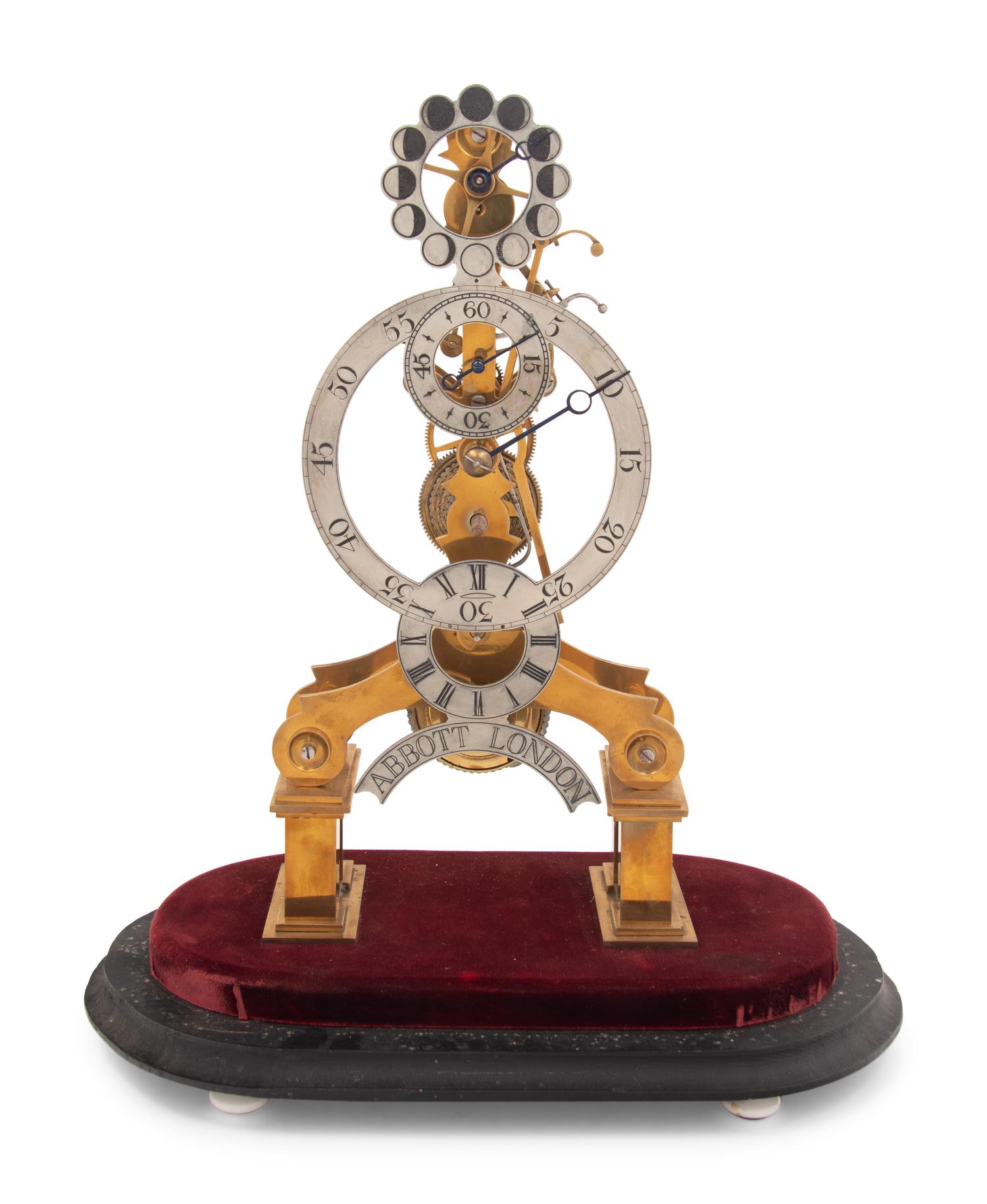 An English Skeleton Clock