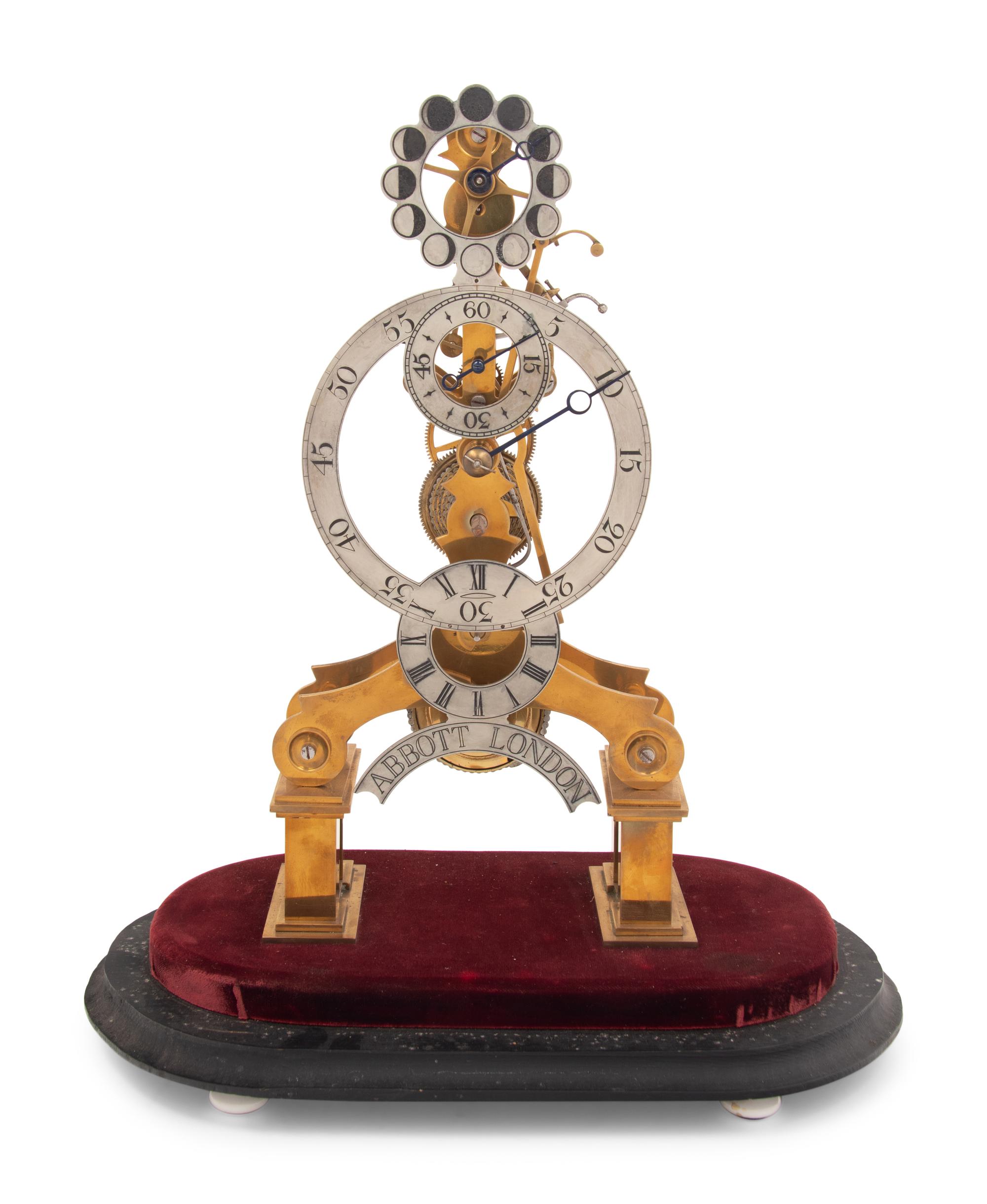An English Skeleton Clock