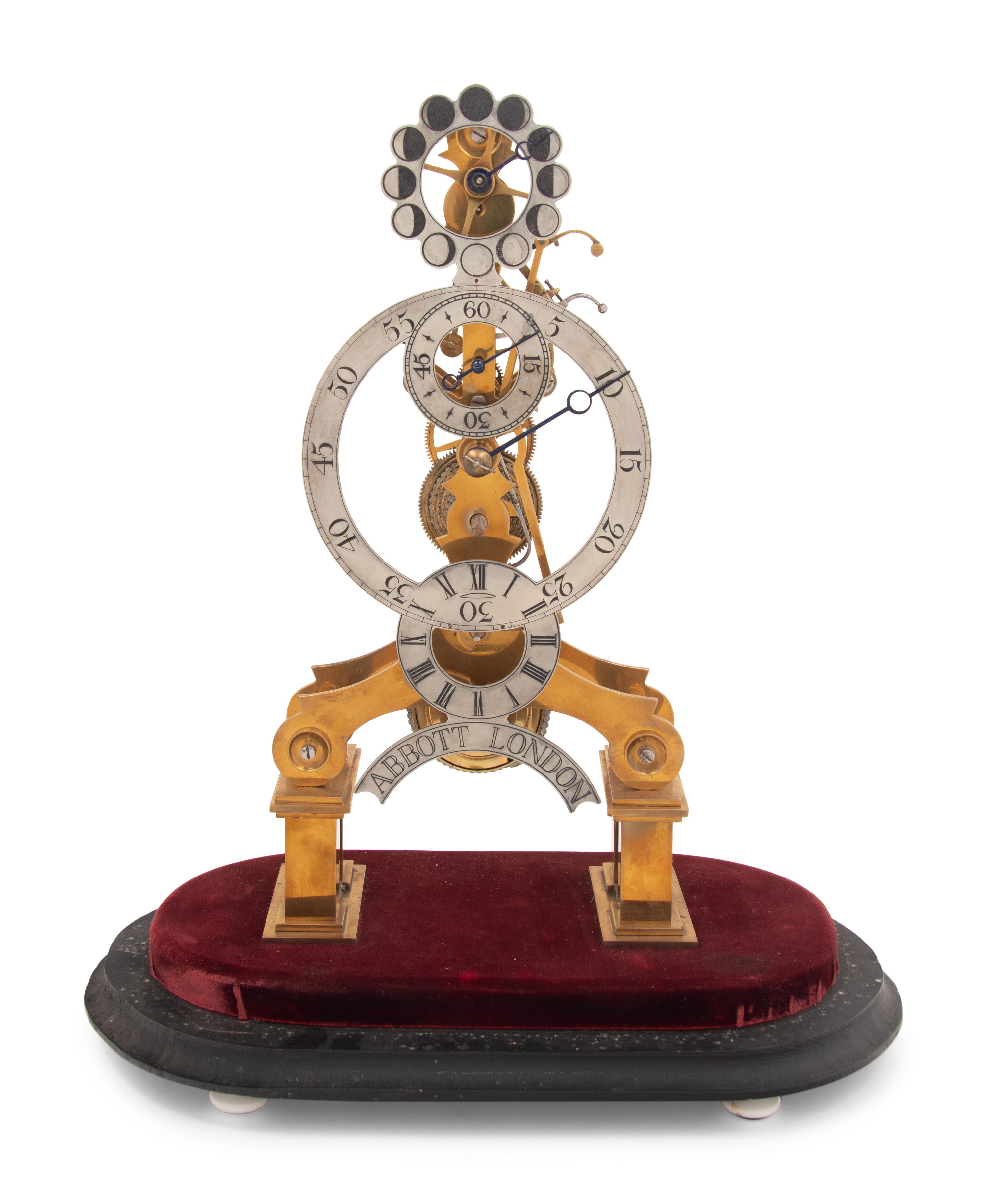 An English Skeleton Clock
