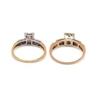 COLLECTION OF DIAMOND RINGS