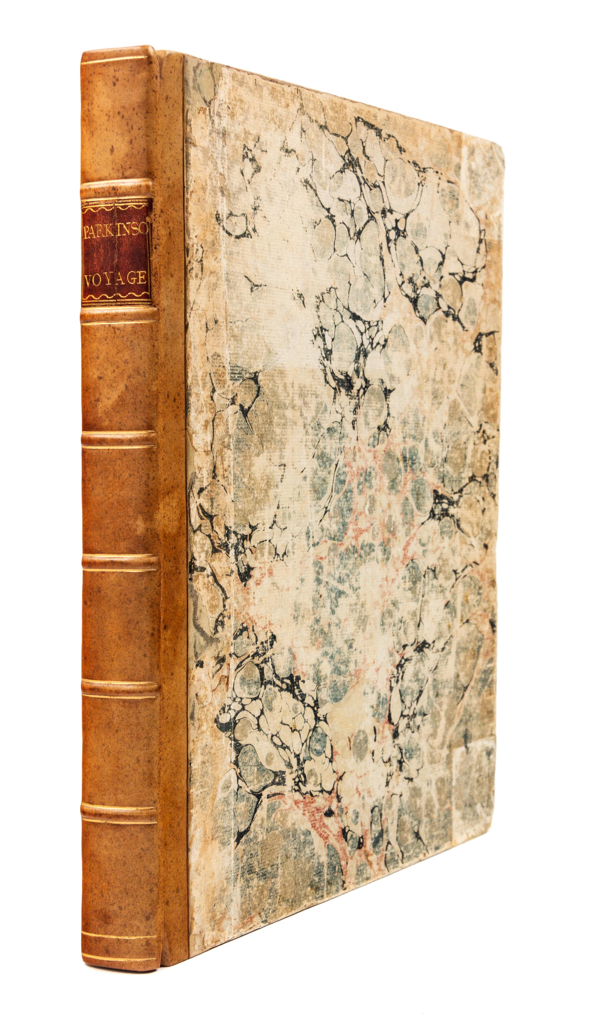 PARKINSON, Sydney (1745?-1771). A Journal of a Voyage to the South Seas. London, 1773. FIRST EDITION, LARGE-PAPER ISSUE.
