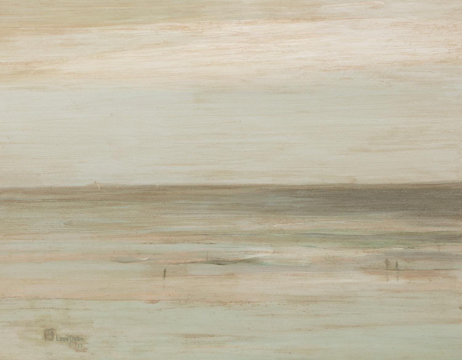 Leon Dabo (American, 1864-1960) — Green Seashore , 1917