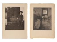 Illustration to "Eben Holden" and Boy with Wagon (two works from Camera Work), 1905-1908