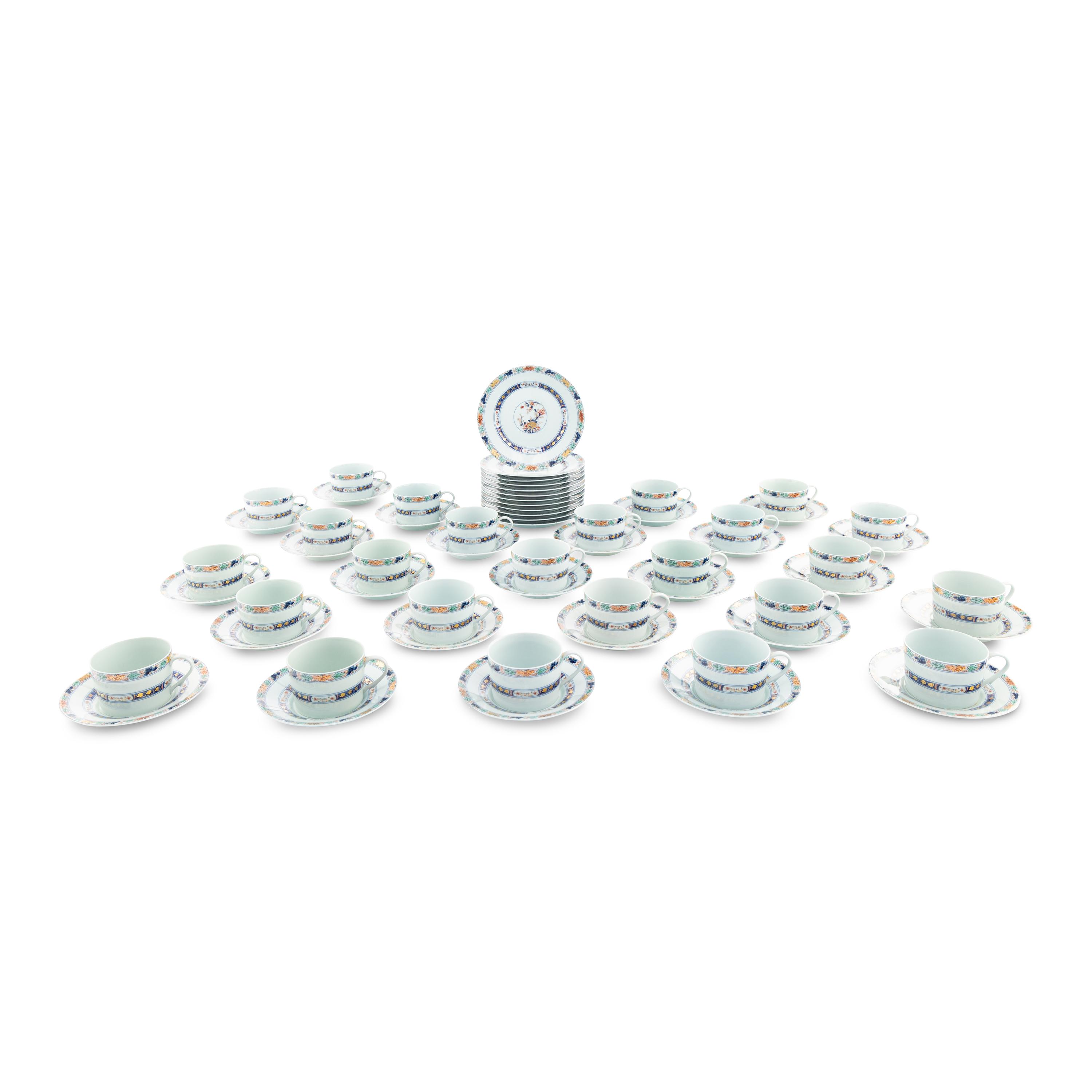 A Raynaud-Limoges Porcelain Coffee Service in the Koutani Pattern