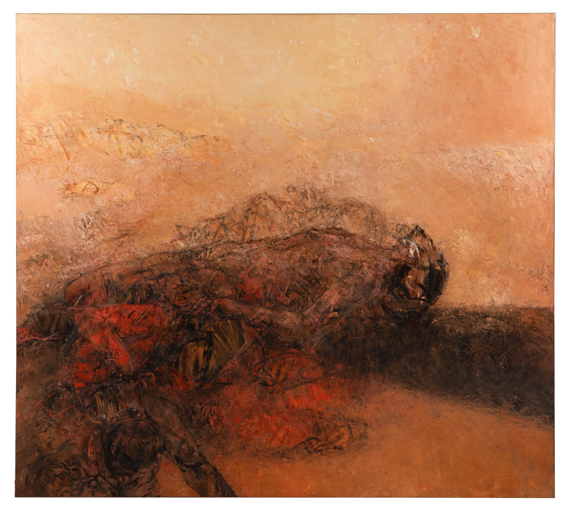 Les Paysages-Humains (Triptych), 2002