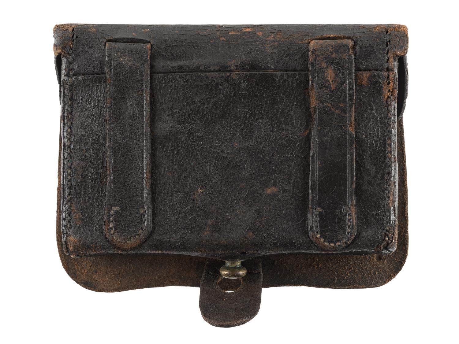 [CIVIL WAR]. Model 1855 pistol carbine cartridge box by H.A. Dingee, New York.