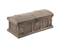 Tiffany Studios, a bronze jewel box (1666)