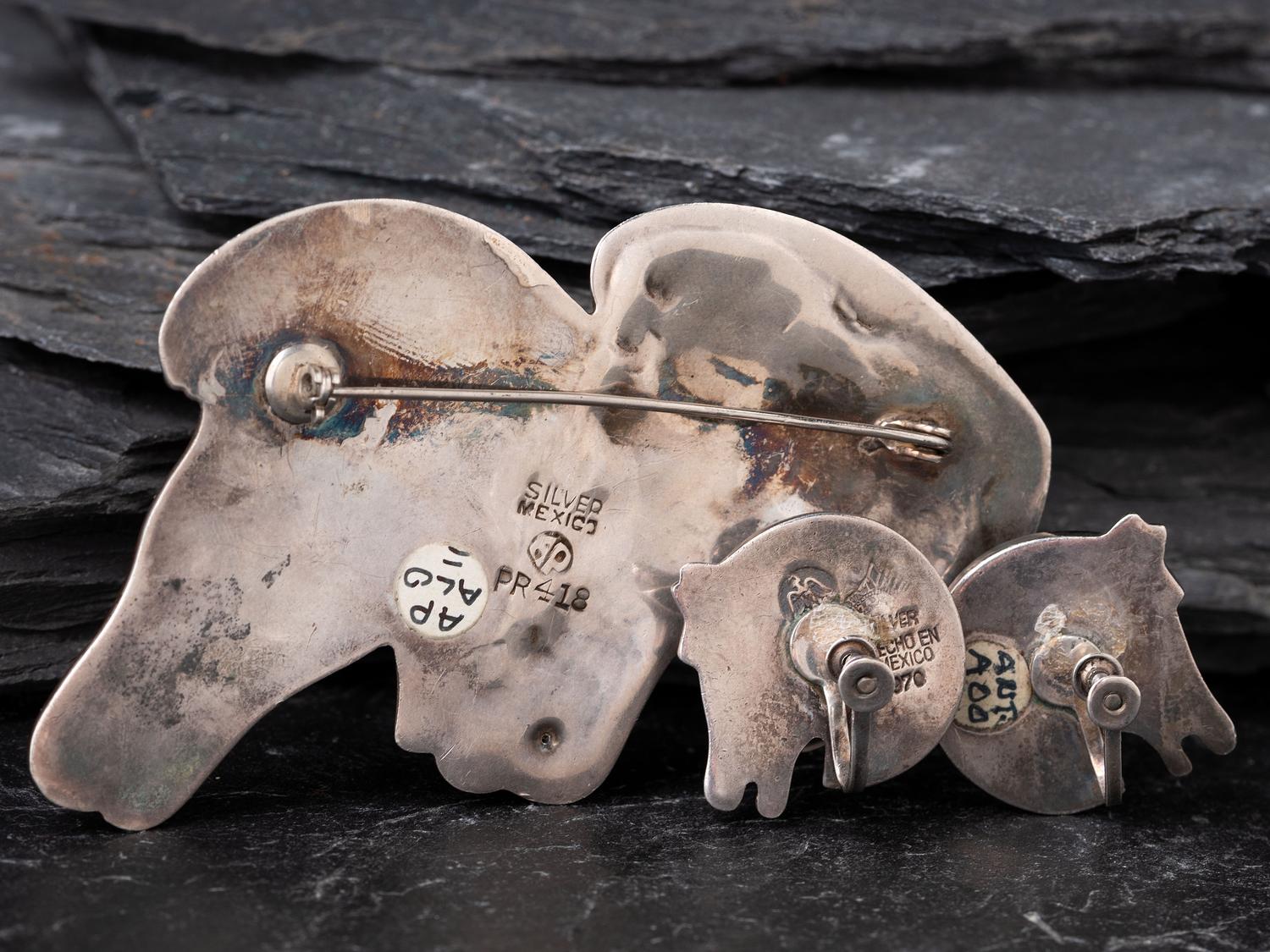 Taxco Equine-Themed Jewelry
