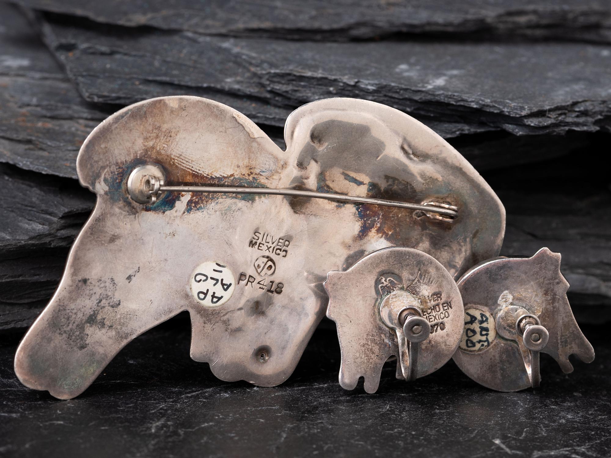 Taxco Equine-Themed Jewelry