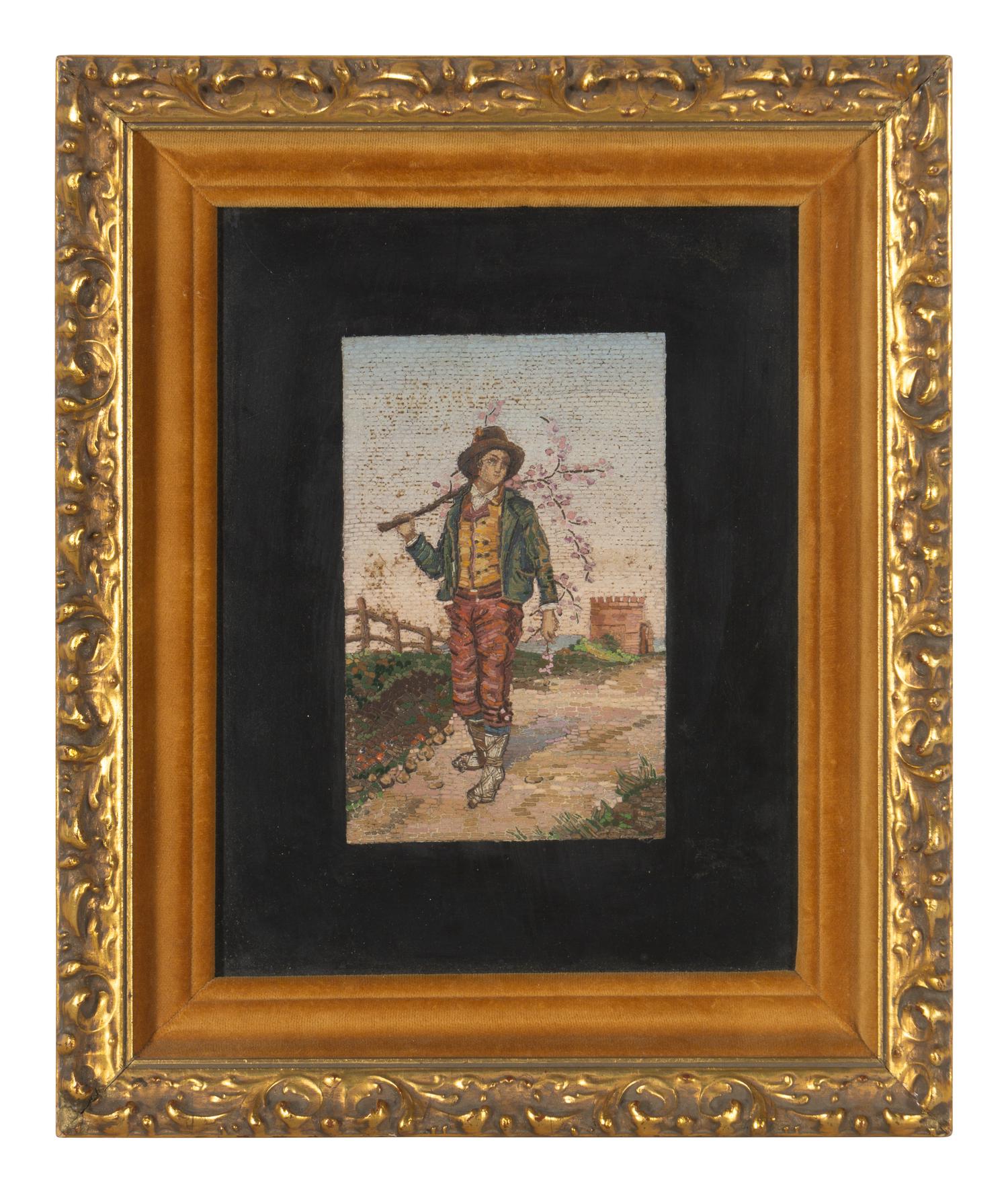 An Italian Micromosaic Panel