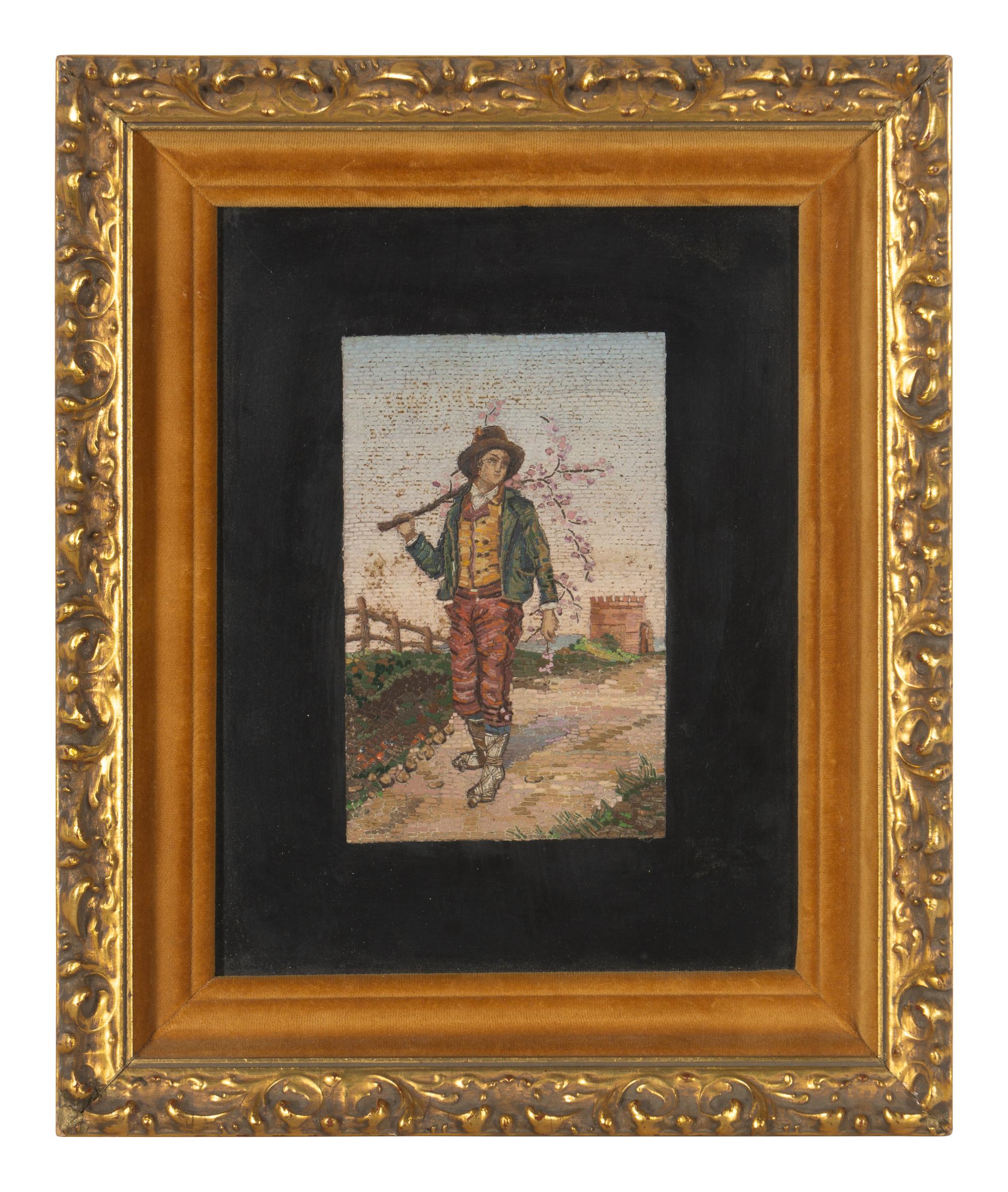 An Italian Micromosaic Panel