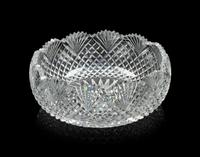 A Collection of Cut Glass Bowls