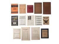 [SOCIALISM] -- [COMMUNISM]. Ephemera from early-20th century far left and progressive politics.