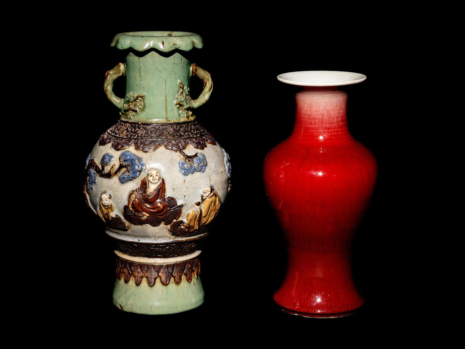 Two Chinese Porcelain Vases