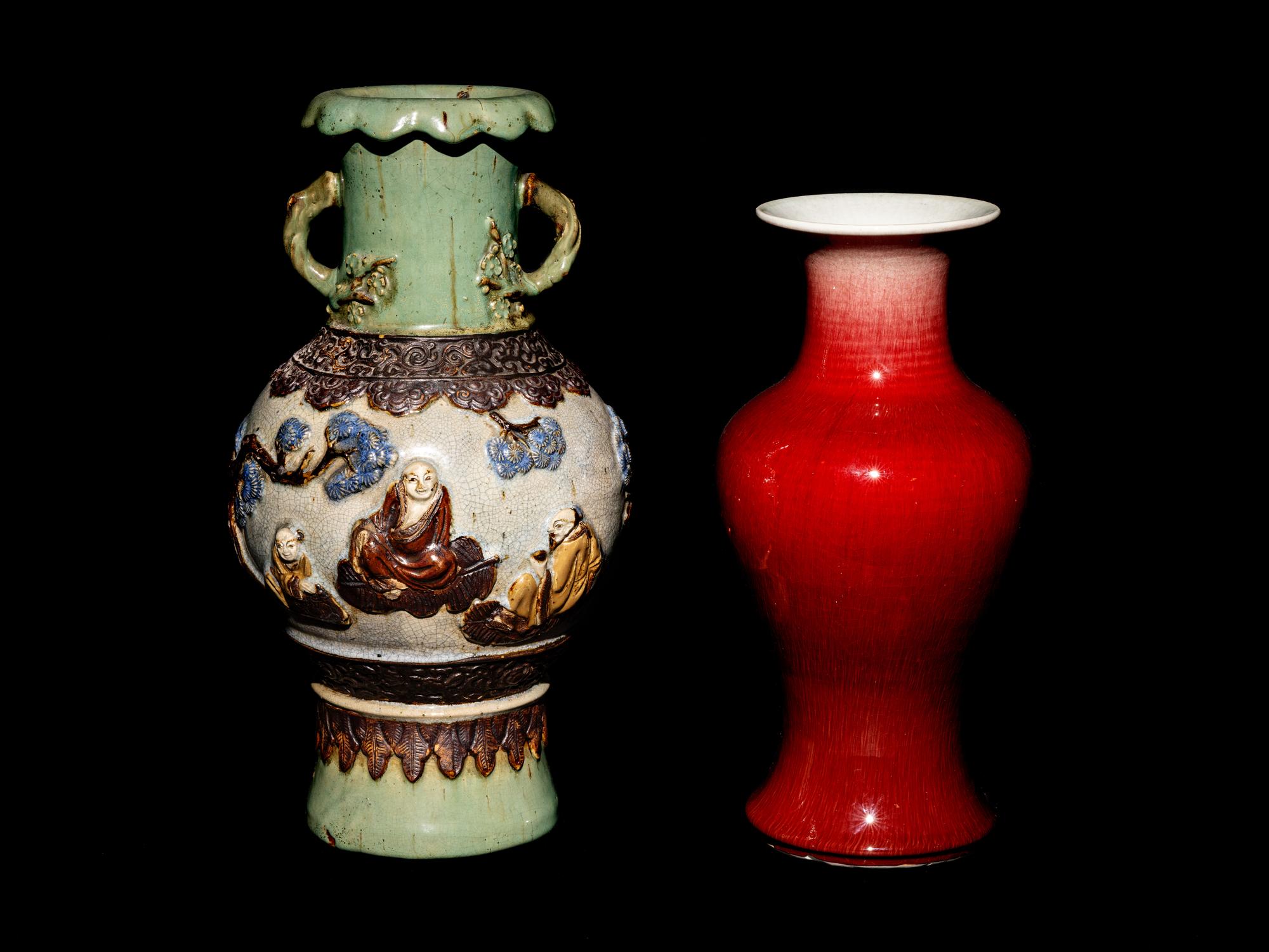 Two Chinese Porcelain Vases