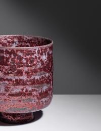 Footed Luster Vessel
