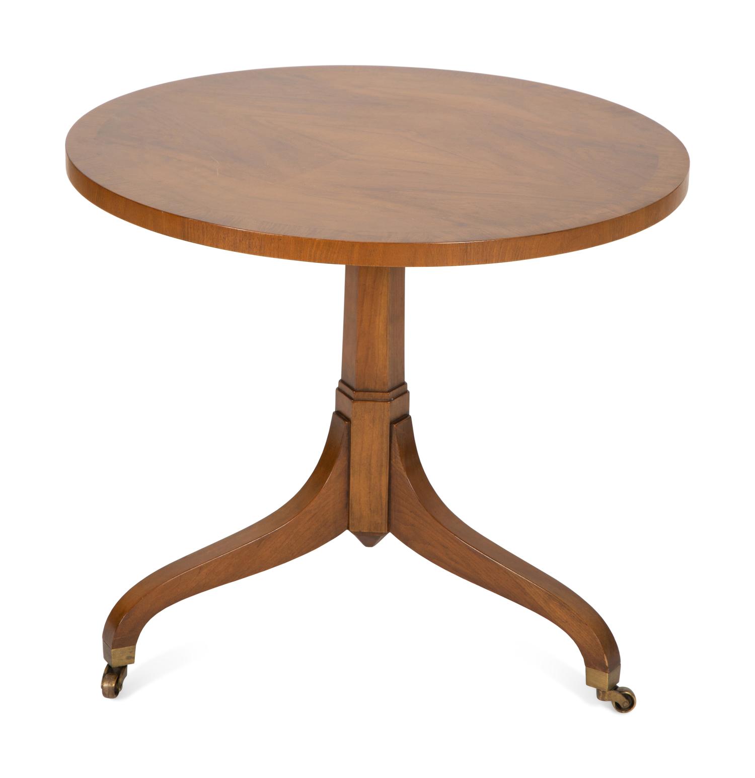 A Continental Fruitwood Side Table