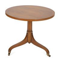 A Continental Fruitwood Side Table