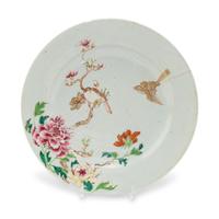 A Chinese Export Porcelain Dish