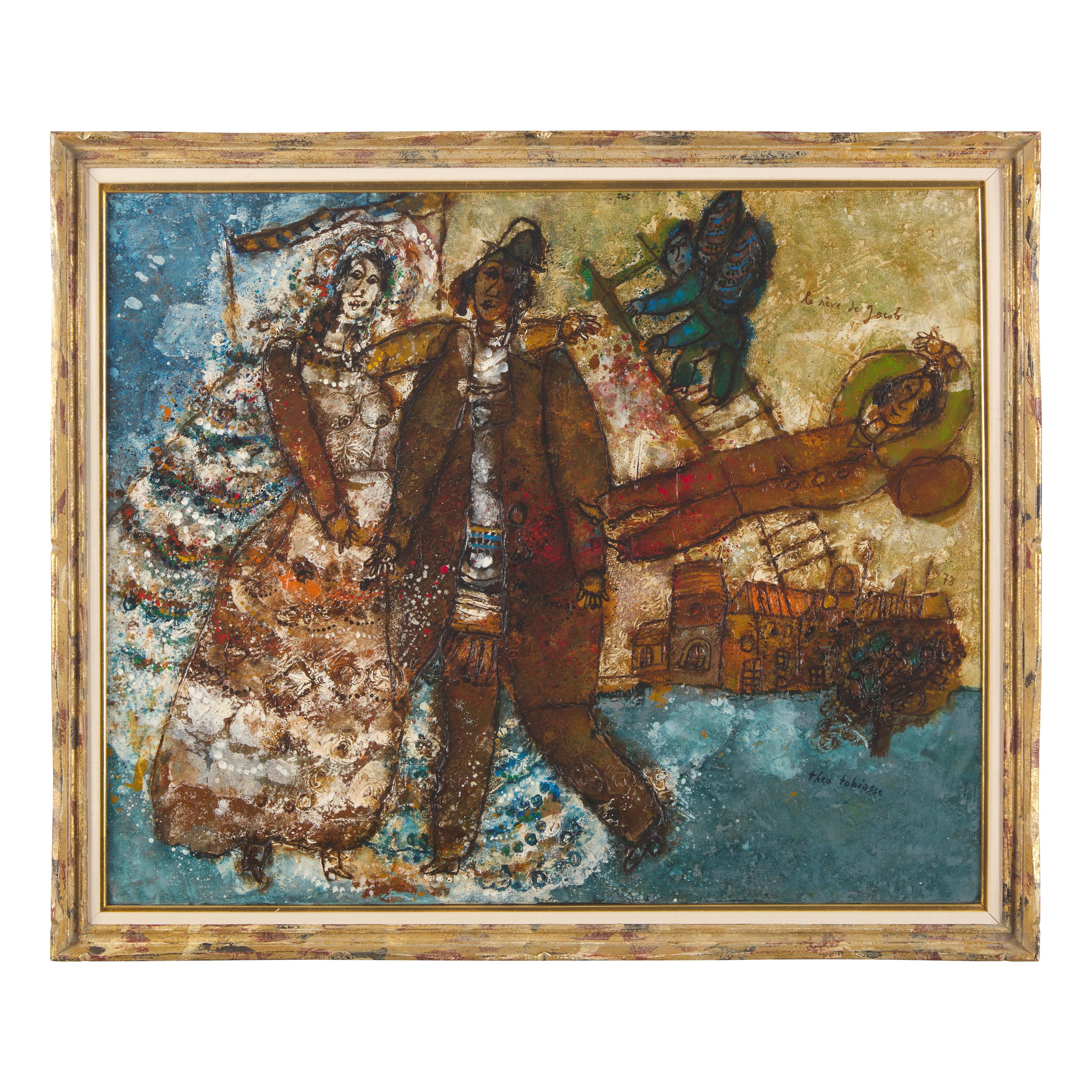 Théo Tobiasse (French, 1927–2012) — Le Rêve de Jacob , 1973