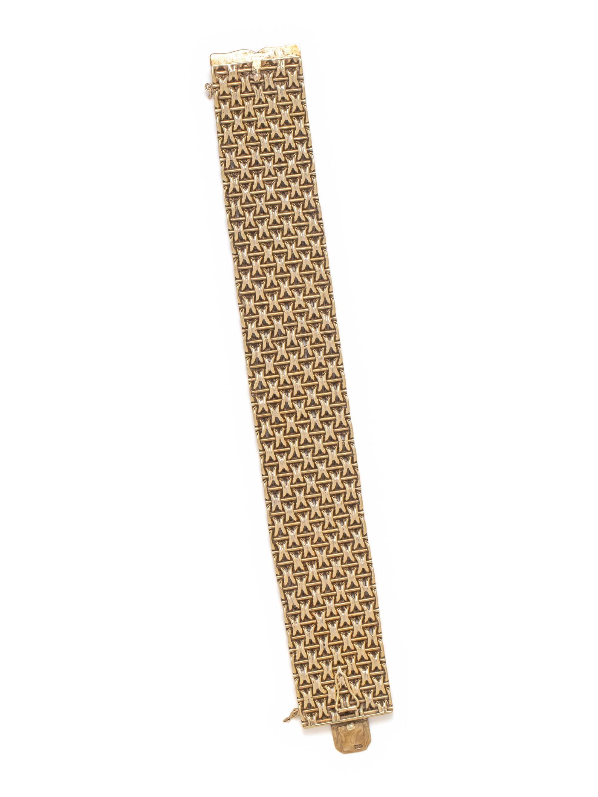 YELLOW GOLD BRACELET