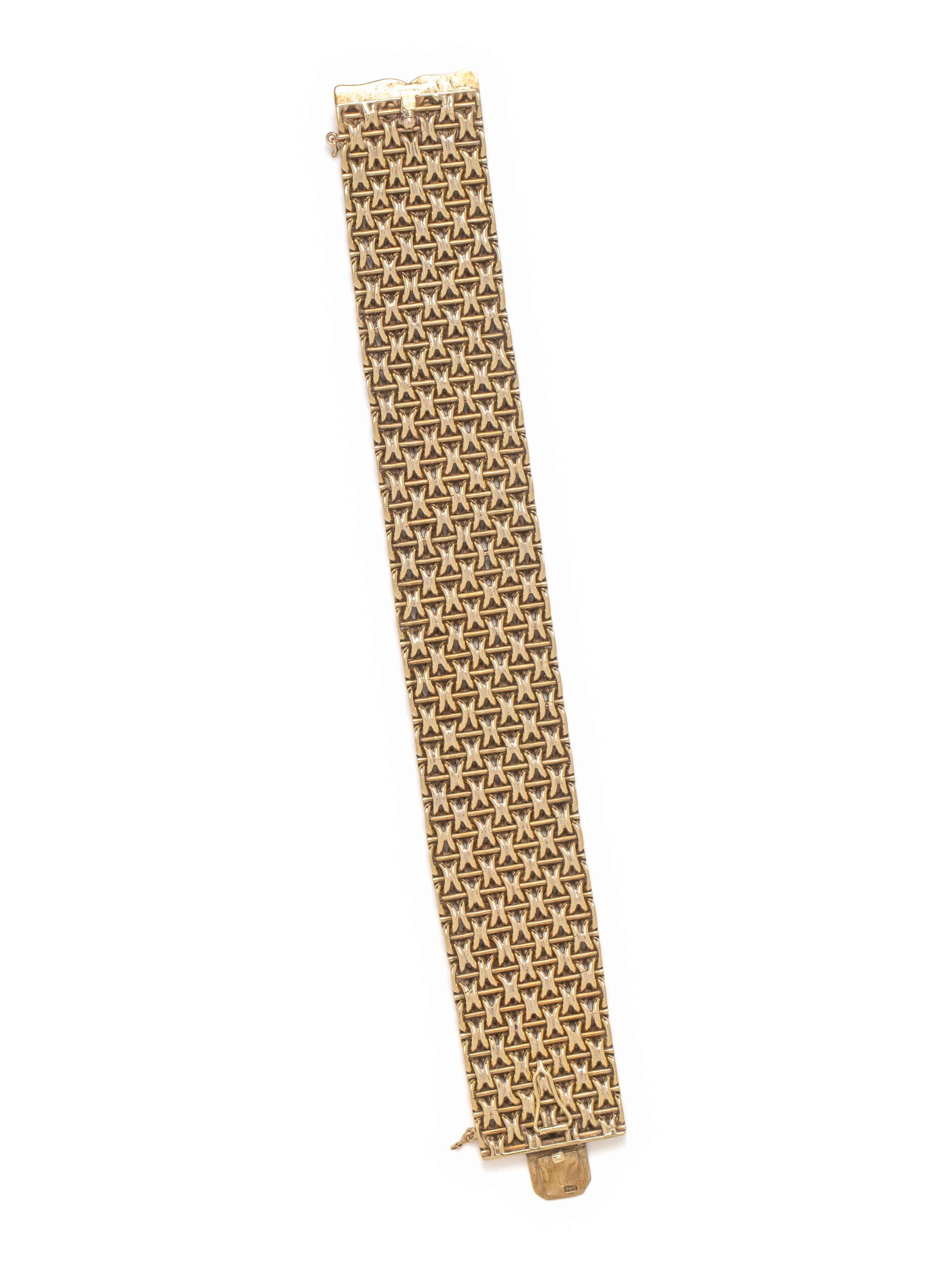 YELLOW GOLD BRACELET