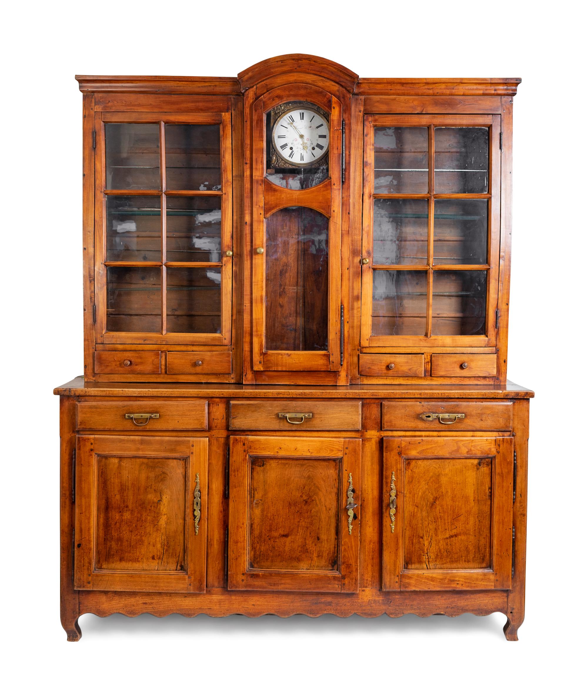 A French Provincial Cherrywood Vasselier — 19TH CENTURY